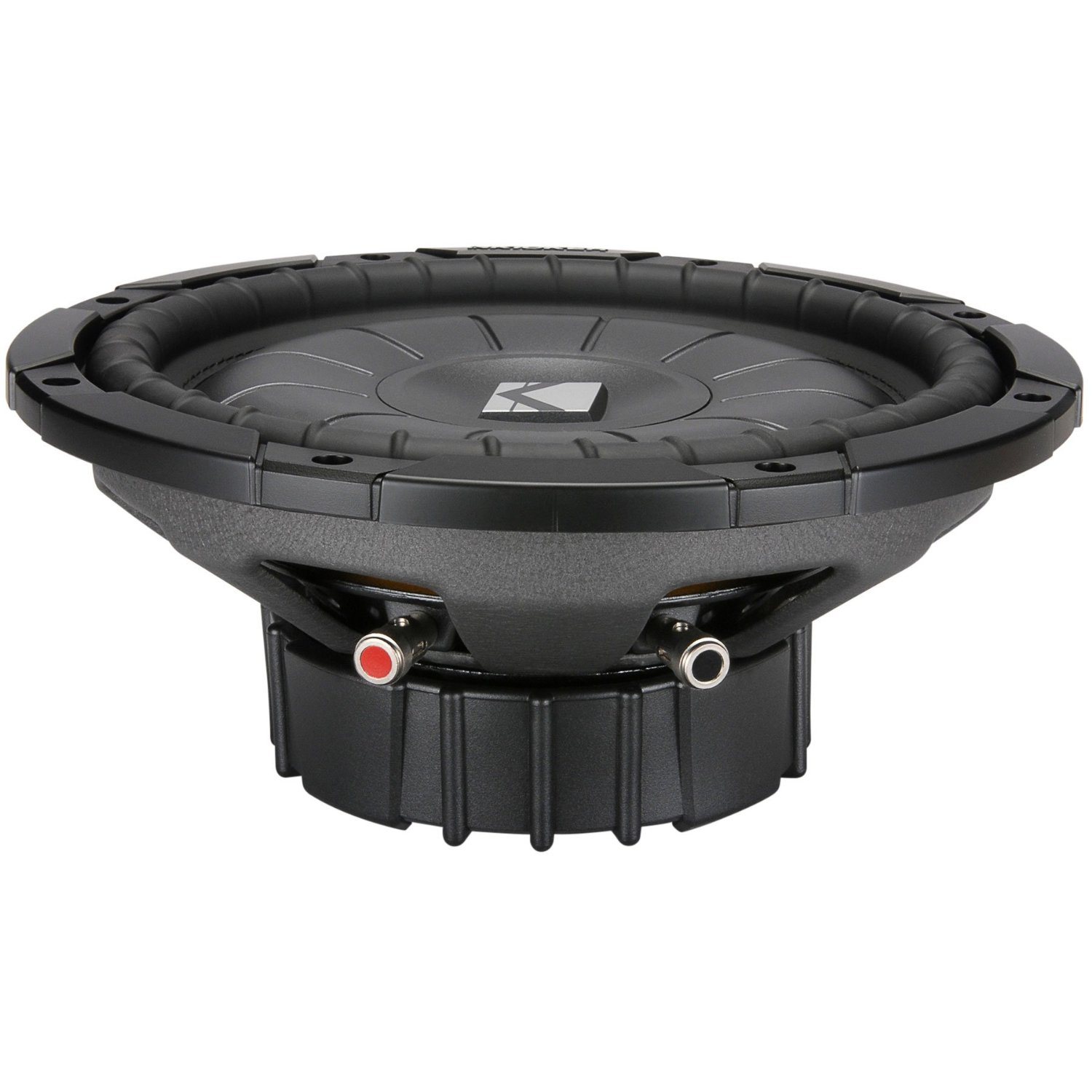 Kicker 10CVT104 10-Inch CompVT Series Shallow Mount Subwoofer