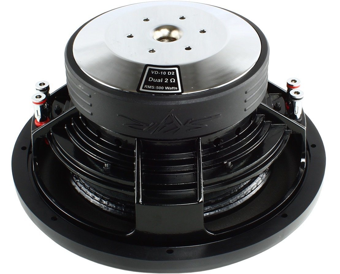 Skar Audio VD-10 D2 10" Dual 2 800W Max Power Shallow Mount Car Subwoofer