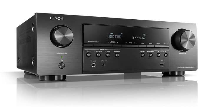 Best Av Receiver for Music Reviews and Guides of 2024 1 Denon AVR S540BT Receiver