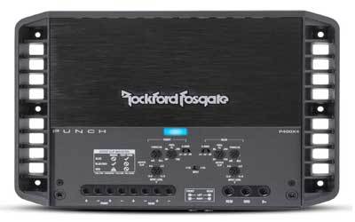 Rockford Fosgate P400X4 Punch 400-Watt Channel Amplifier