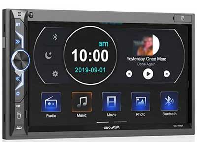 Double Din Digital Media Touch Screen Car Stereo Receiver