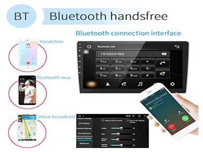 UNITOPSCI Double Din Android Car Stereo Receiver